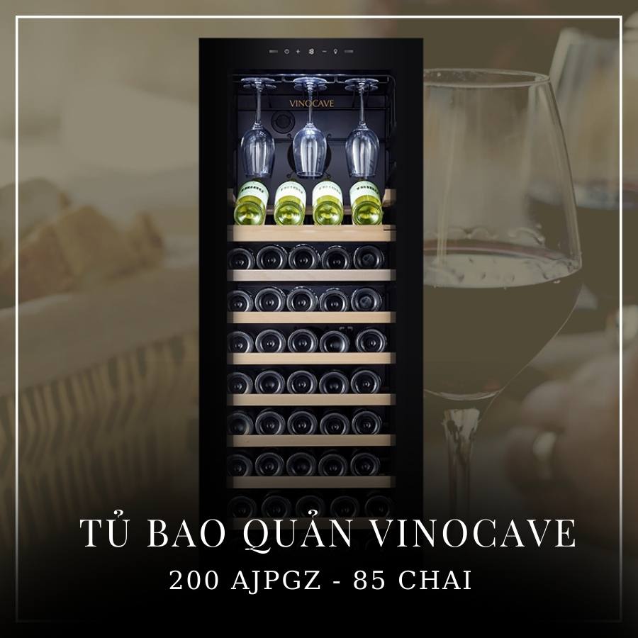 Tủ bảo quản rượu vang Vinocave CWC 200AJPGZ